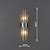 58cm Indoor Wall Light LED Light Luxury Crystal Design Postmodern ...