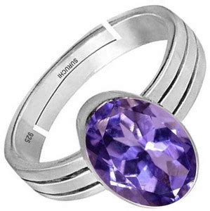 Suruchi Gems & Jewels Iolite (Neeli) 4.25 Ratti or 4 Ct Gemstone Men ...