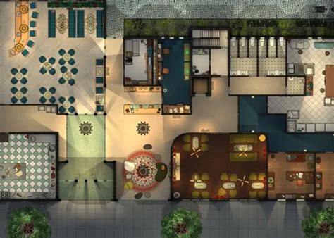 Aparthotel Map | Cthulhu Architect