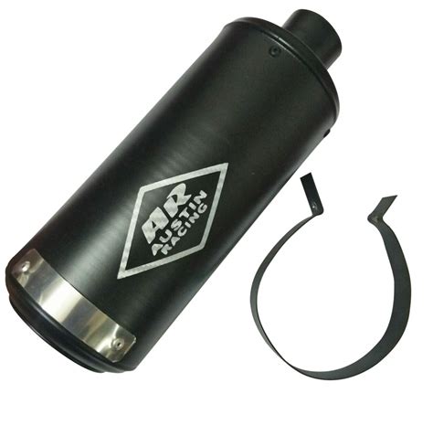 RA Accessories Austin Racing Indian Silencer for All Type of Scooty and ...