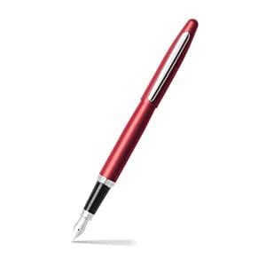 Sheaffer VFM | 9403 Fountain Pen Excessive Red with Chrome Trim ...