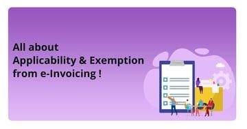 e-Invoicing under GST