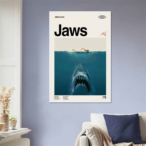 Jaws Movie Poster, Jaws Poster, Jaws Movie DS3 - Citiesbox