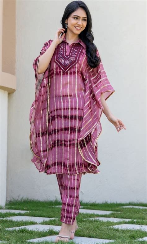 Vivid Shibori Lurex Co-ord Set – House Of Jamoti