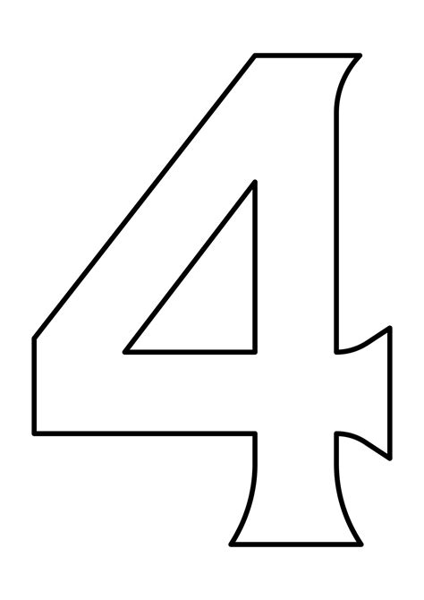 The Number 4