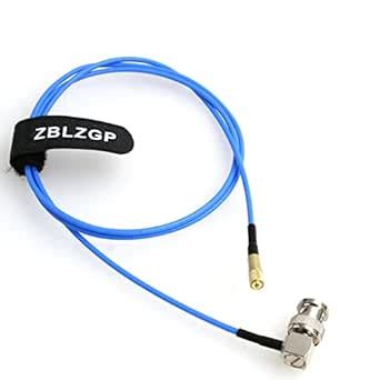 ZBLZGP Microdot Connector Compatible with 10-32UNF M5 Male to BNC Male ...