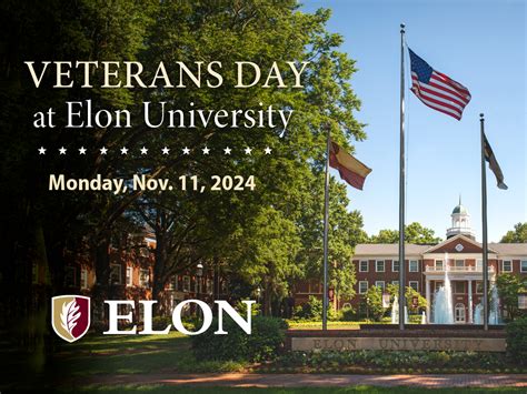 Elon to host special events and guest speaker for Veterans Day | Today ...