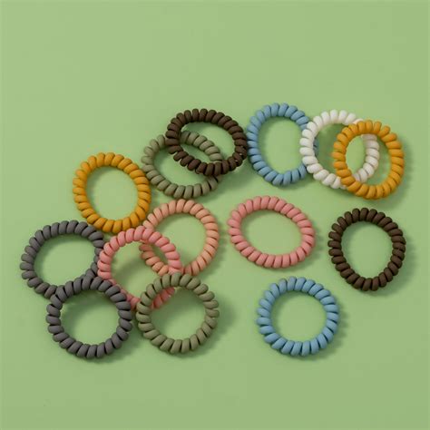 Trendy spiral Hair ties ( Pack of 5 ) - UBK2588 – Unboxkar.in