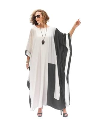 cloudbox Geometric Printed Premium Soft Silk Women Wear Long Kaftan ...