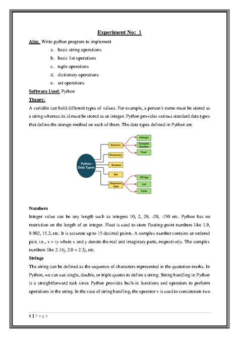 Aayushi Maurya Python - Experiment No: 1 Aim: Write python program to ...