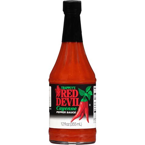 Red Devil Original Hot Sauce, 12 Ounce - 12 Case, Cayenne Pepper Sauce ...