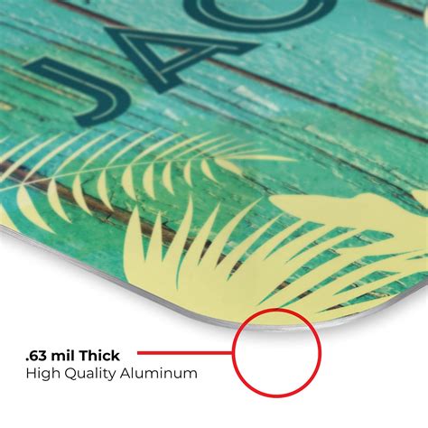 Buy Custom Pool Sign, Aqua Background, Welcome to The Pool Sign, 12x18 ...