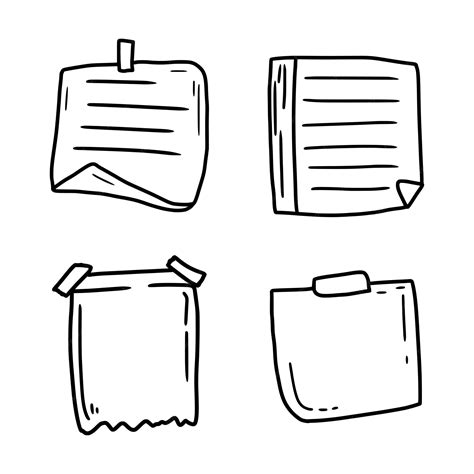 Image result for How to Draw Paper Note