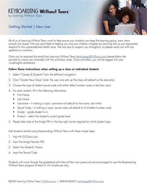 New Keyboarding Without Tears User | Set Up Instructions by Learning ...