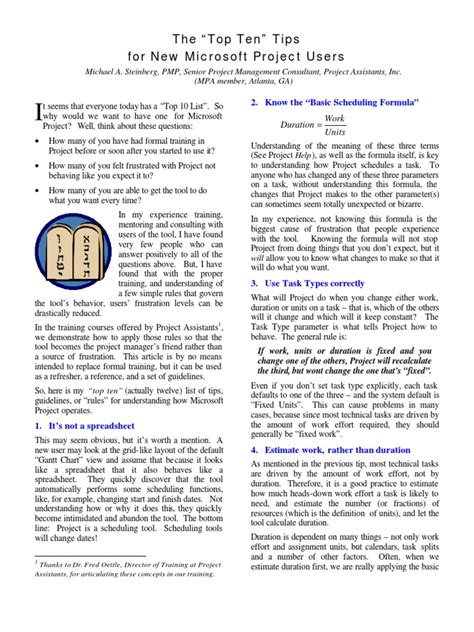 MS Project Tips 的图像结果