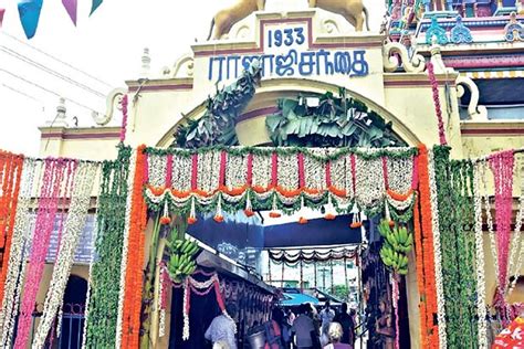Rajaji market in Kanchi reopened after 5 months