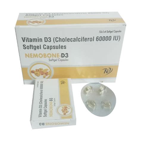 NEMOBONE-D3 Softgel Capsules Nemo Healthcare