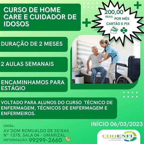 Curso de Home Care e Cuidado de Idosos - Certificado, Travessa Dom ...