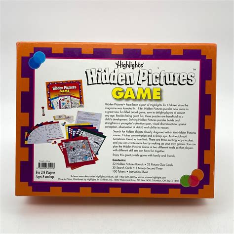 Highlights Hidden Pictures Family Childrens Board | Ubuy India