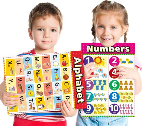 Buy Educational Posters for Kindergarten, Preschool Learning Posters ...