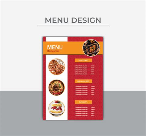 Simple Food Menu Design 的图像结果