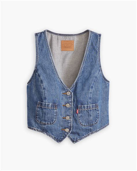 Tailored Denim Vest - Blue | Levi's® CZ