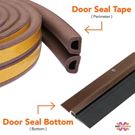 Door Seal Tapes & Bottoms India | Door & Window Soundproofing Tapes India