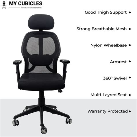 Buy Mesh Office Chairs Online in India @ Upto 60% OFF – My Cubicles