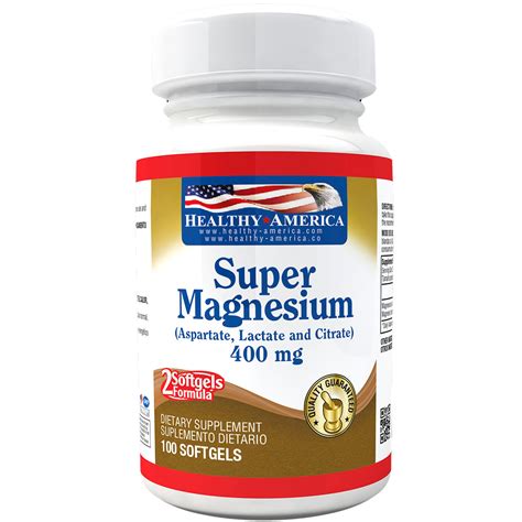 Super Magnesium 400 mg (100 Softgels)