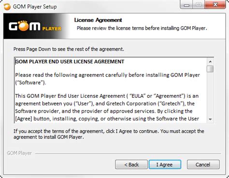 Install GOM Player 的图像结果