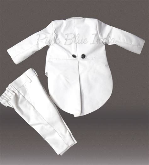 Buy White Father Son Matching Wedding Party Suits Online
