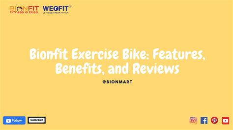 Bionfit Exercise Bike: Top Features, Benefits, and Reviews - Bionmart