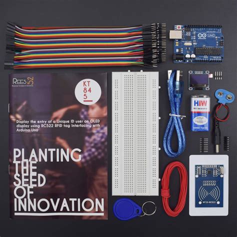 REES52 ® Display The Entry Of A Unique ID User On OLED Display Using ...