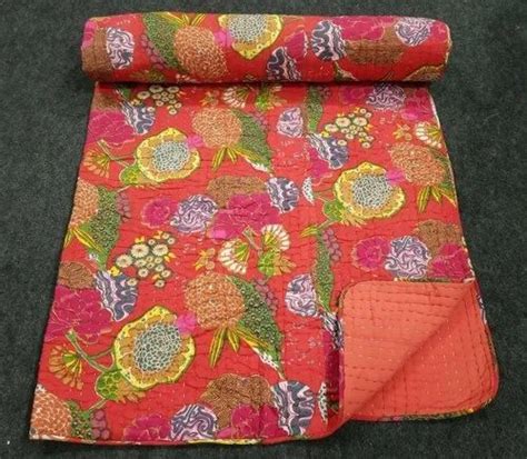 Cotton Quilt - AZRAK PRINTED KANTHA Manufacturer from Jaipur