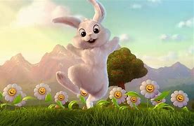 Image result for Easter Bunny with Buck Teath