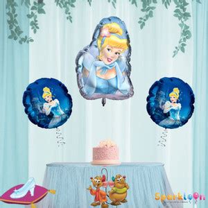 Flipkart.com | Sparkloon Printed Disney Princess Cinderella Set of ...