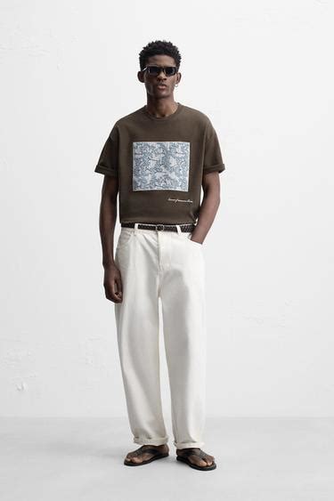 Men´s Brown T-Shirts | Explore our New Arrivals | ZARA India