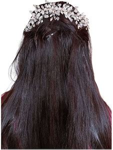 Antish Hair tiara crystal floral wedding collection for women Hair ...