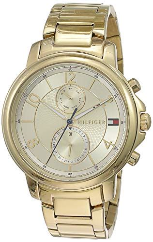 Tommy Hilfiger Analog Gold Dial Women's Watch - TH1781821 : Amazon.in ...