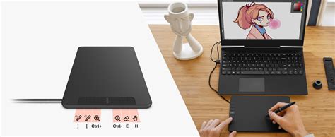 Amazon.in: Buy VEIKK VK640 Drawing Tablet 6x4 inch Portable Pen Tablet ...