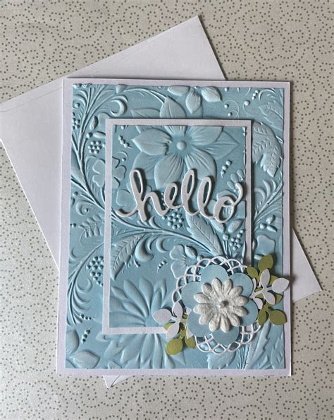 Image result for How to Emboss Using a Die