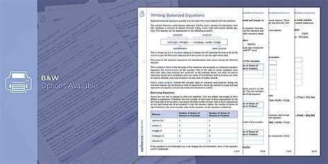 Writing Balanced Equations | A Level Chemistry | Beyond