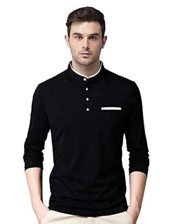 Buy EYEBOGLER Men's Solid Regular fit T-Shirt (T15_Black XXL) at Amazon.in