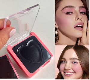 AFARAXIA Crystal Temperature Change Blush, Multi Balm, Gel Blush black ...