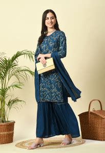 jayleen Women Kurta Sharara Dupatta Set - Buy jayleen Women Kurta ...