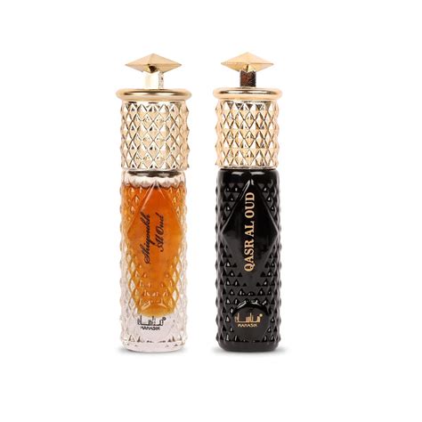 Manasik Set of 2 Alcohol Free Premium Attar, Shiyoukh Al Oud For Men ...