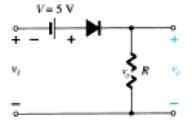 What is the circuit in the given diagram called?a)Clipperb)Clamperc ...