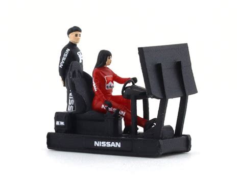 Nissan Racing stimulator 1:64 More Art | Scale Arts India