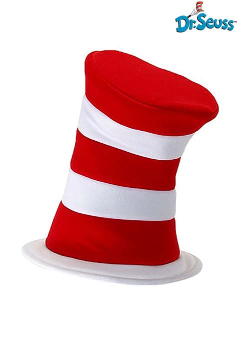 Dr. Seuss Deluxe Cat in the Hat Velboa Plush Costume Hat | Cat in the ...