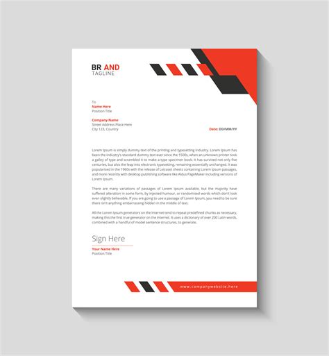 Company Letterhead 的图像结果